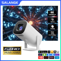 Salange P30 Projector 4K 1080P Android 11 WiFi6 Smart Mini Portable Projector Supported USB HDMI-Compatible Beamer Home Theater