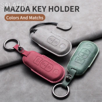 2 3 Button Car Key Case Cover Fob For Mazda 2 3 6 Atenza Axela Demio CX-5 CX5 CX-3 CX7 CX-9 2015 2016 2017 2018 2019 Accessories