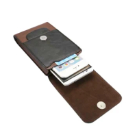 PU Hook Loop Belt Mobile Phone Case Bags Pouch For Xiaomi Black Shark,Mi A2 (Mi 6X),Mi Mix 2s,Redmi Note 5 Pro,Redmi Y1/Y1 Lite