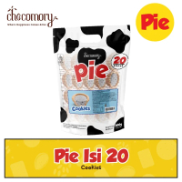 Cemilan Pie isi 20 Rasa Cookies & Cream By Chocomory Snack