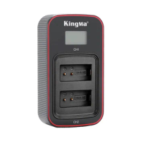 KingMa EN EL20 Battery LCD Type-C  USB Dual Charger For Nikon COOLPIX P1000 P950 J1 J2 J3 S1 Camera EN-EL20 Charger
