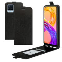 100pcs/Lot Phone Wallet Flip Leather Case For OPPO Realme 8 C21 7i Reno 5 Find X3 Neo X7 Pro 5G A53 A72 A73 C15 C17