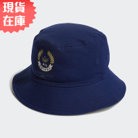 Adidas 帽子 漁夫帽 雙面 電繡 白藍【運動世界】HK0125