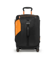 TUMI I MCLAREN E-Sports Octane International Front Lid Expandable 4 Wheeled Carry On - Koper - Black