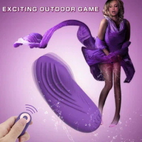 Vibrating Panties Dildo clitoris Vibrator G-spot Butterfly vibrators Rechargeable sex toys for Female masturbators Vagina Orgasm