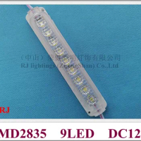 LED module light DC12V/DC24V 1.8W 240lm SMD2835 9ed 140mm*25mm waterproof IP65 Truck light Long vehicle Warning Contour light