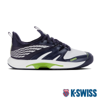 K-SWISS SpeedTrac輕量進階網球鞋-男-藍/萊姆綠