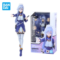 Bandai Genuine SHF Anime 86 Eighty Six Vladilena Milize Figurine Action Figure Toys For Children Christmas Gift Collection Model