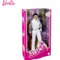 Barbie Ken The Movie in White and Gold Tracksuit - Mainan Boneka Anak Perempuan