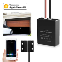 For Apple Homekit Smart Garage Door Opener Controller Smart Home WiFi Switch Interruptor Siri Voice Control Switches ON/OFF