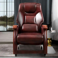 Boss Massage Office Chair Ergonomic Recliner Wheels Relax Relaxing Armchairs Library Fashion Cadeira Presidente Office Furniture