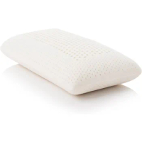 Pillows Z 100% Natural Talalay Latex Zoned Pillow King - High Loft Firm Stuffed Pillows for Sleeping Body Travel Bed Home Garden