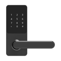 Smart Digital Password Door Aluminum Wireless Electric E-Lock Combination Dual Fingerprint Lock