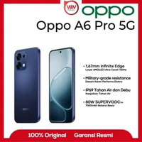 Hp Oppo A6 Pro 5G Ram 8GB Internal 256GB Garansi Resmi Blue