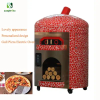 European pizza kiln Independent control temperature Gull Dome Pizza Oven with Mosaic commercial Electric Pizza Oven Machine