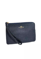 Coach COACH L型拉鏈皮革手拿包 (58032) –  IM / MIDNIGHT