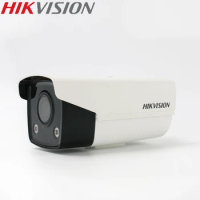 HIKVISION DS-2CD3T27WD-L DS-2CD3T27DWD-L Full Color 2MP H.265 IP Bullet Camera Support ONVIF Hik-Connect APP Mobile PoE/DC12V