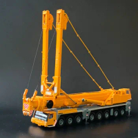 Diecast 1:87 Scale Liebherr LTM 1500 Crane Alloy Model Collection Souvenir Display Ornaments Vehicle Toy