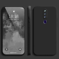 Sarung OPPO F11 Pro, warna pepejal OPPO F11 Pro Warna polos ringkas sarung pelindung silikon kalis k