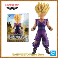 In Stock Bandai Original Dragon Ball Banpresto Msp Son Gohan Anime Figures PVC Collection Action Mod