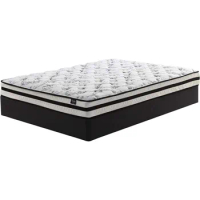 Queen Size Chime 12 Inch Medium Firm Hybrid Mattress With Cooling Gel Memory Foam Bedroom Furniture Home