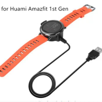 Replacement USB Charging Cable For Xiaomi Huami Amazfit 1st Gen Fitness Smart Watch 1M Length Cradle Cord Charger Accessories