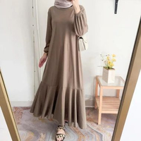LC - Queena Gamis Bahan Kaos Combed 24s Duyung Busui Wanita Kekinian Queen Nutela