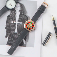 Pattern Male Watch Men Wrist Original Wheel Clock Wristwatch N Roulette Universal Watches Gift Famil