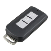 For Mitsubishi Montero L200 2015-2020 GHR-M004 2 Buttons 43 Hz Remote Key Fob ID46 Chip