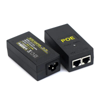 อะแดปเตอร์อีเธอร์เน็ตแบบ POE, 1ชิ้นปลั๊กเสียบ USB USB 24V 1A 48V 0.5A 24W