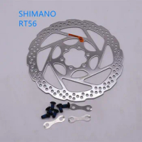 Original SHIMANO DISC BRAKE ROTOR RT56 for DEORE SLX XT 160MM 180MM 6 bolts rotors 6/7 inch