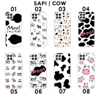 Soft Case Casing Custom Samsung M23 M33 M53 Motif Sapi Cow Lucu Kartun