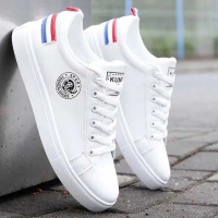 Sepatu Kets Pria dan Wanita Putih Sepatu casual FLAG IKS01