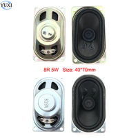 YuXi 1pc 8R 5W Horn Speaker LCD Monitor/TV 4070 Loud Speaker 8 ohm 5 Watt 40*70mm thickness 16mm 23mm Loudspeaker