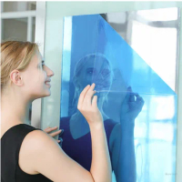 1pcs Mirror Sticker Waterproof Self Adhesive Stickers Home Room Decor Stick On Art PVC Mirror Bathroom Glass Wall Sticker
