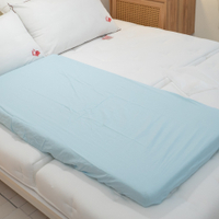BABY透氣水洗POE床墊 60x120公分(高5公分) 台灣製 附贈二層紗床包【外島無法配送】嬰兒床墊