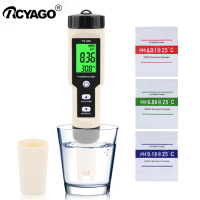 {UTUC} RCYAGO NEW 4 in 1 water quality tester PH meter ORP tester H2 hydrogen meter with temperature