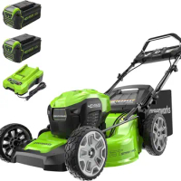 Greenworks 40V 21" Brushless Cordless (Smart Pace / Self-Propelled) Lawn Mower (75+ Compatible Tools),