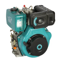 Air Cooled 4-Stroke Smal/ Diesel /Generator/Pump/Boat Motor Engine 186FA 6.5KW 418CC