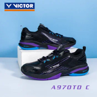 LEE zhijia National team Victor Badminton Shoes men women cushion Sport Sneakers boots tennis tenis para hombre A970ACE TD