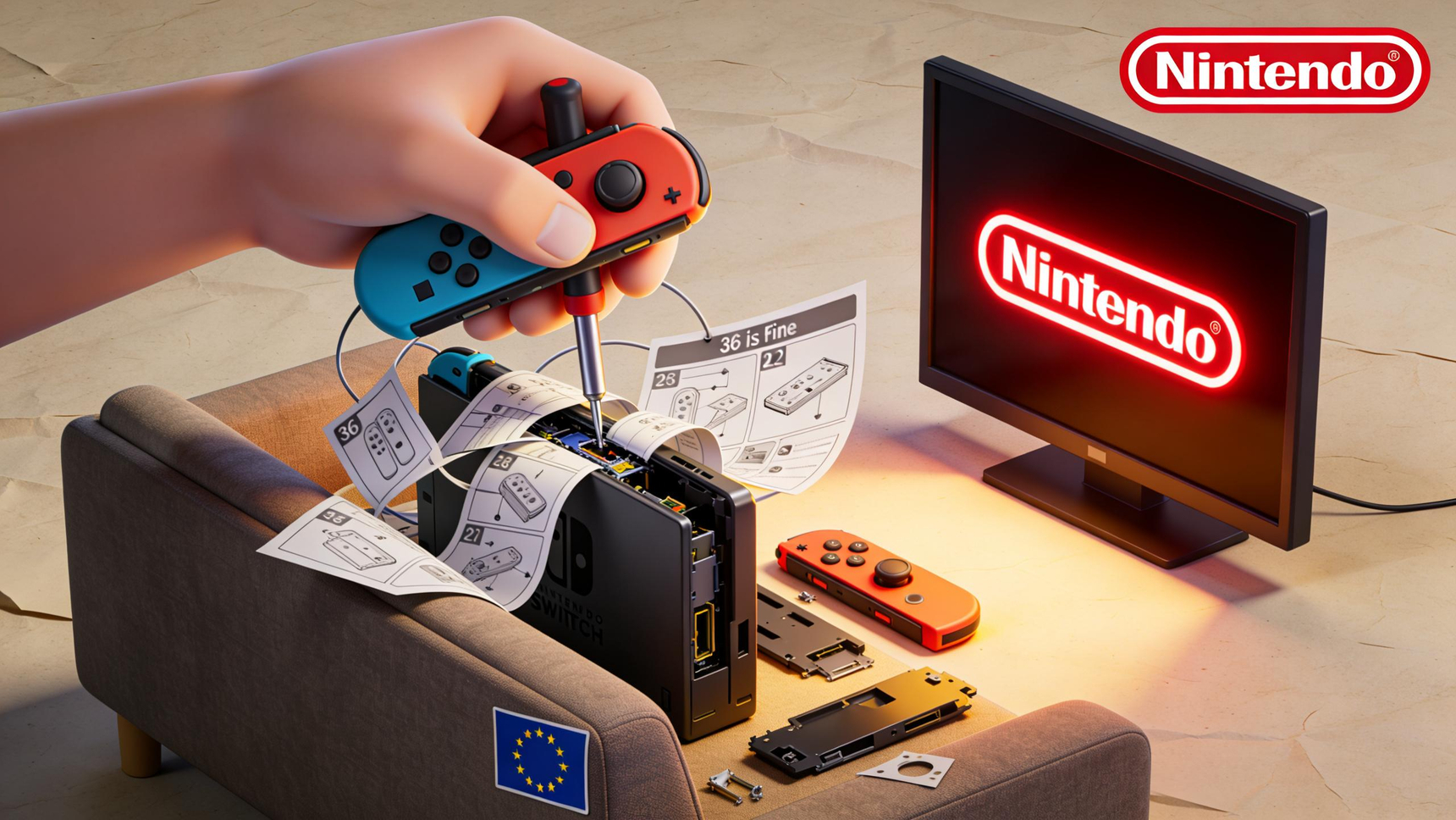 Nintendo、2027年初頭までにユーザー交換可能なバッテリーを搭載した