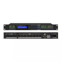 PS-48 4 in 8 out loudspeaker management processor digital dsp audio processor