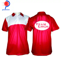 Teamwear Sublimated Cricket Jersey Men Short Sleeves Training Shirt with Your Own Logo