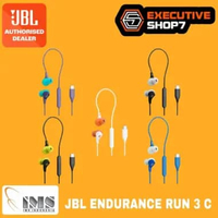 JBL Endurance Run 3 C Earphone Type C Wired - Garansi Resmi 1 Tahun IMS - Original Black