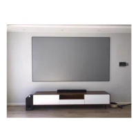 120 Inch Aspect Ratio Best Quality Fixed Frame PET Crystal 4K UST ALR Projection Screen/ultra Short Throw Ust Alr Screen