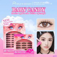 agne93 MLEN DIARY Lông Mi Giả Baby Candy Mi Cụm Mềm Mại Và Keo 4in1 Tự Nhiên Dễ Sử Dụng