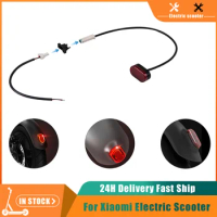 Rear Fender Tail Light For Xiaomi M365 Pro Pro2 Electric Scooter Foldable Resistant Taillight Smart Tail Cable Direct TailLight