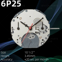 New Genuine Miyota 6P25 Watch Movement Citizen Original Quartz Mouvement Automatic Movement Watch Parts