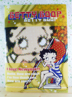 【震撼精品百貨】Betty Boop_貝蒂~掀開式文件夾-黃國旗