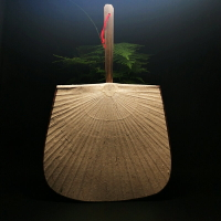 日本團扇空白雙面復古漢服拍攝古風日式和風仙扇diy加厚燒烤扇